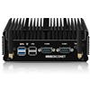 MNBOXCONET Fanless Mini Industrial PC J6412, Small Computer, 16GB RAM 1TB NVMe SSD, Windows 11 Pro, Dual i226V 2.5GbE LAN, RS232 COM, WiFi5/BT4.2, Business Ufficio Triple Display