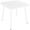 CREVICOSTA QUALITY MARK MARCAS DE CALIDAD Tavolo, Bianco, Mesa 80x80 cm