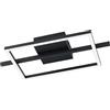 Eglo Amandolo Plafoniera LED, lampada da soffitto quadrata dimmerabile