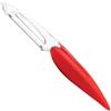 Mastrad Elios Sottile pelapatate Pelle Confezione Bulk, 15 Pezzi, Colore: Rosso