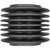 cyclingcolors gomma gommino leva del cambio soffietto cuffia auto trattore nero, 120x120x200mm