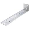 Alberts 855727 - Ancoraggio per calcestruzzo in acciaio piatto, colore: Argento