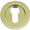 Amig - Cilindro di Sicurezza | Mod. 3Z | Ø52 mm | Larghezza 10 mm | Raccordo Rotondo per Serrature | Compatibile con Cilindro Europrofilo | Zama Ottone Verniciato