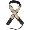 D'Addario Tracolle D'Addario in trama jacquard per ukulele - Tracolla No Drill per ukulele, Paisley, giallo/viola
