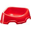 Ferplast Ciotola per Cani e Gatti Party, Antiscivolo, Adatta ai Viaggi, in Plastica Riciclata, Extra Small (0,5 L)