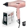 JAGUAR Asciugacapelli HD CALIMA Rosé | Potente asciugacapelli professionale con pulsante a freddo istantaneo e impostazioni individuali di riscaldamento e ventilatore per stili unici