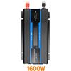 MERHOVO Inverter di potenza a onda sinusoidale modificata 1200-2600W Inverter 12V-220 Convertitore di potenza con caricatore USB Relè di tensione sinusoidale puro modificato 230 for unità di alimentazione dom