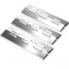 GFTIME 36,5 x 12 cm in acciaio inox universale piastra termica pezzi di ricambio per Enders Chicago 3, Enders BOSTON PRO 3K, Enders Boston 6 Kr turbo, Tepro 3561, Barbecook Brahma 4.0, 3 pezzi