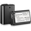 ENEGON NP-FW50 Batteria ricaricabile agli ioni di litio compatibile con Sony Alpha A6400,A6000,ZV-E10, A6100,A6500,A5000, A5100,a7/a7II/a7s /A7sii