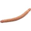 AMAZBEE Dildo a doppia testa per donne Dildo morbido in silicone liquido per coppie di uomini e donne Dildo realistico per uso doppio (XL)
