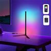 Swsdee Lampada da Terra Led,Versione Monopezzo, 46 Cm, Lampada Ambientale da Gioco Rgb con e App, Telecomando e Adattatore,Lampada Led da Terra per Sala Giochi, Soggiorno, Camera da Letto