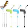 Nizirioo 3 PCS Boccaglio da Birra Boccaglio per Birra Boccaglio Birra Snorkel, Boccaglio per Doppia Birra, Distributore di Birra Creativo Lungo erogatore per Beer Drinking Games Party Bar Tool