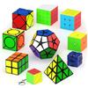 Vdealen Cubo Magico 2x2 3x3 2x2x3 Piramide Megaminx Skewb Infinity Six-Spot Magic Cube, Lisci Speed Cube Puzzle Cubo di Velocità, Regalo per Bambini Adolescenti Adulti(10 Pacchetto)
