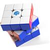 GAN12 Maglev Cubo di Velocità Professionale 3x3 Speed Cube, 64 Punti Magnetici, Cubo Magnetico con Auto-Allineamento a 35°, 36 Sensazioni di Rotazione Regolabili, Ideale per Avanzati e Regalo(UV)
