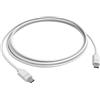 Yale Cavo USB per esterni SV-USB3M-1A-W, Da USB-C a USB-C, Resistente alle intemperie, Lunghezza 3 m, Alimentazione da presa interna/esterna, Compatibile con Telecamera Smart da esterni Yale