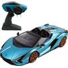 TURBO CHALLENGE - Lamborghini Sian - RC Prestige - 1/16-098852 - Auto Telecomandata - Blu - Batterie Non Incluse - Plastica - Giocattolo per Bambini - Regalo - A Partire dai 6 anni