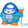 winfun-44754 Pinguino Karaoke, Colore Blu, Small, 44754