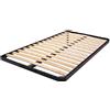 DOLCI SOGNI Rete 120x200 Senza Piedi per Letto Una Piazza e Mezza, Rinforzata con Barra Centrale, Ortopedica 100% Made In Italy, Struttura Letto