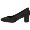 MARCO TOZZI Scarpe décolleté da Donna 2-22438-43, Colore: Nero e Oro, 36 EU