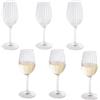 Buddy´s Bar Buddy's Bar - Set di 6 bicchieri da vino bianco in plastica Tritan, diametro 8 cm, altezza: 21,5 cm, 320 ml, 66197