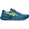 Asics Scarpe da tennis da uomo Asics Gel-Challenger 14 Clay - Giallo, Turchese