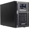 VulTech GS-1KVAS Rev. 2.4 Gruppo di continuità UPS online Serie SERVER 1000VA 1000Watt, Display LCD, Onda sinusoidale Pura, 2x Bipasso/Schuko + 1 IEC13 + USB, Funzione Overload, AVR, Cortocircuito