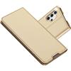 Radoo Cover Compatibile con Samsung Galaxy A32 5G, Custodia Vintage PU Pelle con Portafoglio Tasca Stile Unico Sottile Magnetica Funzione TPU Cover a Libro per Samsung Galaxy A32 5G (Oro)