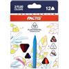 FACTIS® Astuccio 12 colori triangolari plastipastello