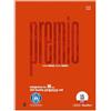 Staufen premio college pad - righello formato 15, DIN A4, 50 fogli 90 g/m², righello per spartiti, 1 quaderno di musica