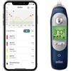 Braun ThermoScan 7 + connect Termometro auricolare | Compatibile con l'app Braun Family Care™ | Tecnologia Age Precision® | Display digitale con codifica a colori | Adatto a neonati e bambini