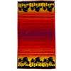 BIANCHERIAWEB Telo Mare Spugna Jacquard Asciugamano Spiaggia Piscina Fantasia Colorata Disegno Sunrise Arancio