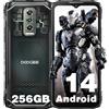 DOOGEE Blade 10 Ultra (2024) Rugged Smartphone Android 14, 20GB+256GB(2TB) Telefono Indistruttibile, 6.56'' HD+, 50MP+8MP Cellulare 5150mAh, 3 Card Slots/IP68/Face ID/Riconoscimento impronte digitali