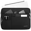 Omnpak Custodia per 13 Pollici Microsoft Surface Pro 11/Pro 10/Pro 9,Multitasche Custodia per Surface Pro 8/7+/7/6/5/4/3/2/1 Borsa per Laptop Resistente All'acqua
