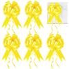 Prmape 30 Pezzi Giallo Fiocco Regalo Fiocco, Regalo di Nozze, Fiocchi Auto per Matrimonio, Giallo, per Matrimonio, Compleanno, Confezione Regalo per Auto, Sacchetti di Zucchero