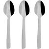 GENEVIEVE LETHU Geneviève Lethu 538318 - Set di 3 cucchiaini da caffè in acciaio inox, collezione Manhattan, lunghezza 15 cm, cucchiai da dessert, cucchiai da caffè