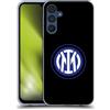 Head Case Designs Licenza Ufficiale Inter Milan Logo su Nero Distintivo Custodia Cover in Morbido Gel Compatibile con Samsung Galaxy A15