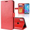 XMTN ASUS ZenFone Max PRO (M1) ZB601KL 5.99 Custodia,Premio PU Custodia in Pelle con Wallet Case Cover per ASUS ZenFone Max PRO (M1) ZB601KL Smartphone (Rosso)