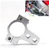 LONGHAO Ammortizzatore sterzo moto stabilizzatore kit di montaggio - ammortizzatore universale con fascetta accessori - 26/27 mm supporto stabilizzatore sterzo