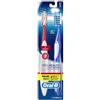 Oral-B Oral B Pro-Health - Spazzolino da denti Cross Action, testa morbida e completa, confezione da 2