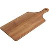Ambiance Nature 544431 Tagliere con manico in bambù certificato FSC (L 39 cm l 20 cm h 0,5 cm) - Vassoio di servizio, tavola di presentazione degli alimenti