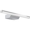 EGLO connect.z Regello-Z Lampada per specchio LED Smart-Home, L 60 cm, ZigBee, app e controllo vocale Alexa, colore luce regolabile bianco caldo e freddo, RGB, dimmerabile, per bagno, argento, IP44