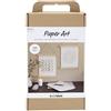 Creativ Craft Kit Paper Art, off white, 1 pack