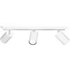 Philips Idris Spot, 3 faretto, 5W, attacco GU10, lampadina non inclusa, Grado di Protezione IP44, resistente all'acqua, Bianco