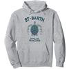JCombs: Santa Barth, tartaruga marina Felpa con Cappuccio
