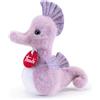 Trudi Cavalluccio marino rosa Peluche mare da regalo, animali sottomarini e spiaggia. Cavalluccio marino | 8x17x16cm taglia XS | Sealife Depth | modello 26569