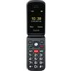 Beghelli - Telefono Salvalavita SLV15 per Anziani, Cellulare a Conchiglia con Tasto SOS, Grandi Tasti e Display 2.4, Chiamata Rapida, Multifunzione, Leggero, Servizio Opzionale 24/7