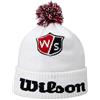 Wilson Berretto da golf Unisex, TOUR BEANIE, White