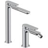 DEGHI Set miscelatore lavabo alto e bidet cromo - Fusion