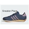 Adidas Originals Country OG Scarpe Sportive IN Blu E Preloved Fig Stock Limitato