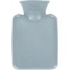fashy Scaldamani da 0,3 l, in termoplastica, con manico pieghevole sulla chiusura, blu acciaio